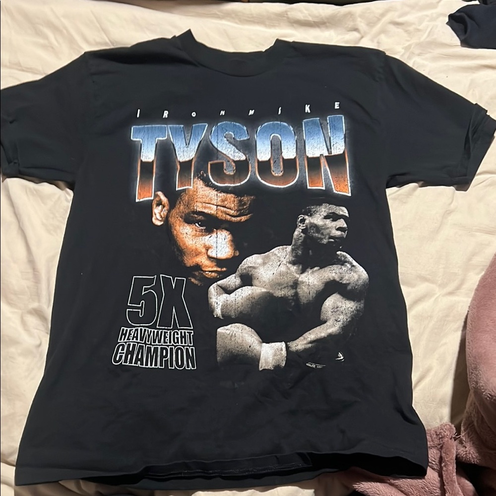 Iron Mike Tyson Black Graphic Tee